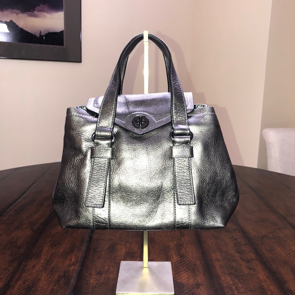 Marc Jacobs Silver Metallic Purse